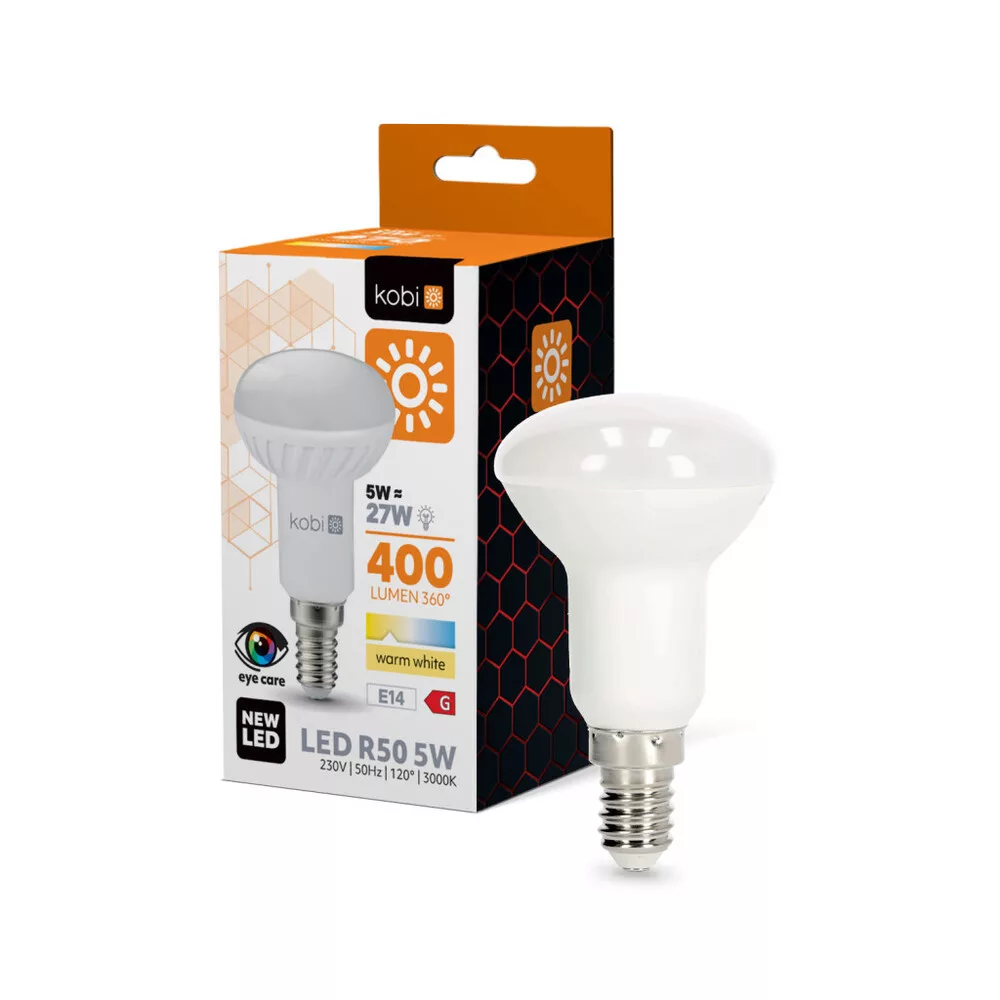 Led R50 Bulb LED bulb R50 5W E14 3000K Kobi - foxinno.com