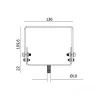 Mounting bracket for High Bay M10 Kobi Pro