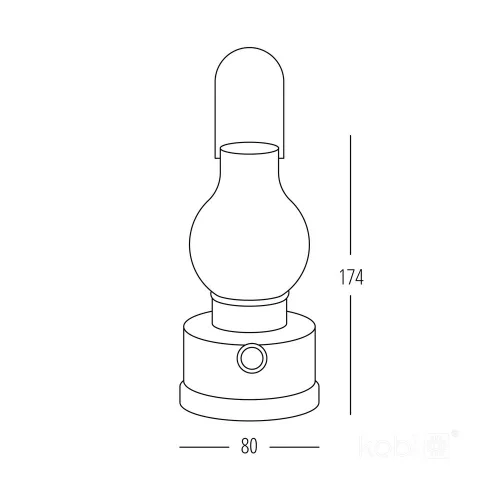 Lantern LED MPR 3000K LED2B