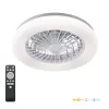 Ceiling LED lamp with fan VENTELUX 24W+15W 3CCT white Kobi Windstar