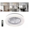 Ceiling LED lamp with fan VENTELUX 24W+15W 3CCT white Kobi Windstar