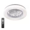 Ceiling LED lamp with fan VENTELUX 24W+15W 3CCT white Kobi Windstar