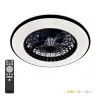 Ceiling LED lamp with fan VENTELUX 48W+15W 3CCT black Kobi Windstar