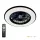 Ceiling LED lamp with fan VENTELUX 48W+15W 3CCT black Kobi Windstar