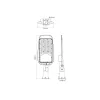 LEDline LITE Road luminaire STREETLITE 100W 4000K 10000lm black