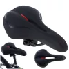 Bicycle saddle made of flexible foam narrow