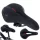 Bicycle saddle made of flexible foam narrow