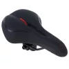 Bicycle saddle made of flexible foam narrow
