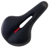 Bicycle saddle made of flexible foam narrow