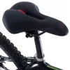 Bicycle saddle made of flexible foam narrow