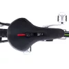 Bicycle saddle made of flexible foam narrow
