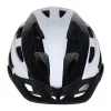 Adjustable bicycle helmet black and white M 54-58cm