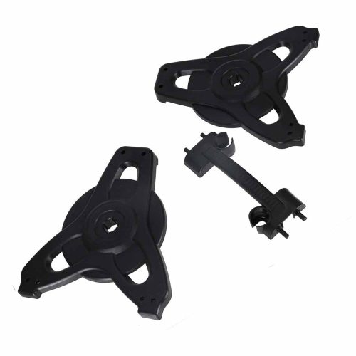 LUARO pistol garden hose retractor stand 30m