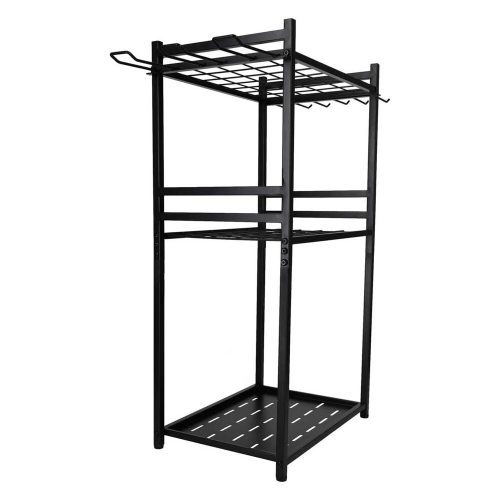 LUARO garden tool stand organiser metal