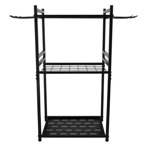 LUARO garden tool stand organiser metal