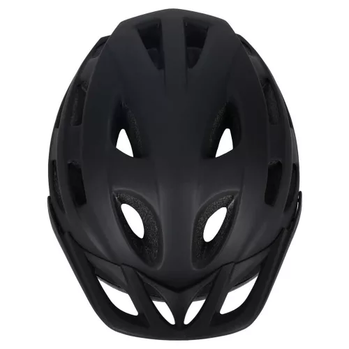 Adjustable bicycle helmet black L 58-62cm