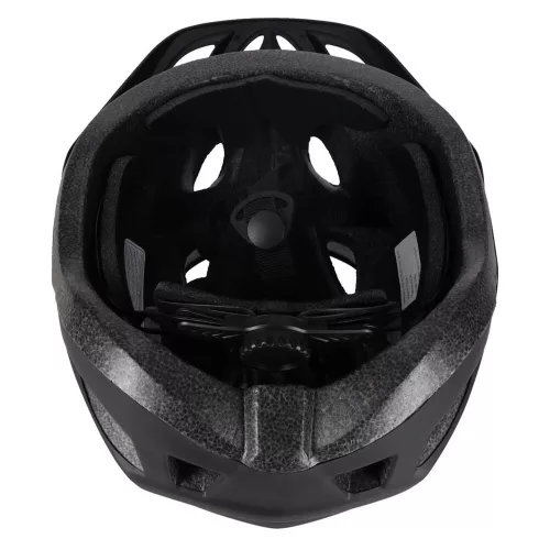 Adjustable bicycle helmet black L 58-62cm