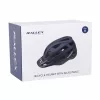 Adjustable bicycle helmet black M 54-58cm