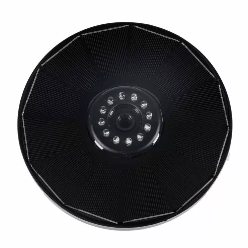 Solar garden fountain floating LED RGB 16cm