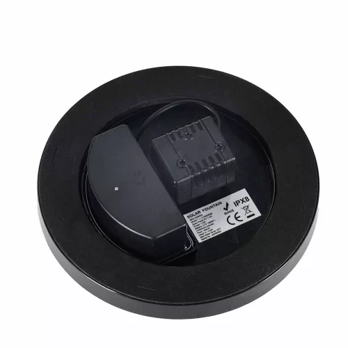 Solar garden fountain floating LED RGB 16cm
