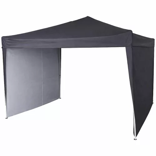 LUARO Garden pavilion tent 3x3m dark grey
