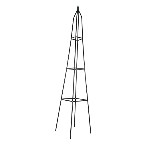 Garden pergola flower support pyramid metalo