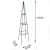 Garden pergola flower support pyramid metalo