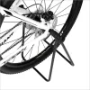 Rear wheel folding service bicycle stand