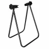 Rear wheel folding service bicycle stand