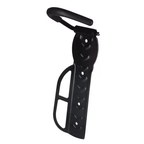 Bicycle wall bracket movable element
