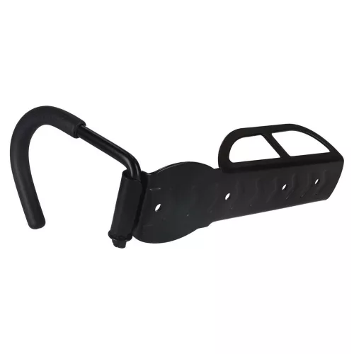 Bicycle wall bracket movable element
