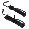 Bicycle wall bracket movable element
