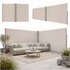LUARO Side terrace awning 180x600cm beige