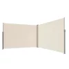 LUARO Side terrace awning 180x600cm beige