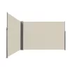 LUARO Side terrace awning 180x600cm beige