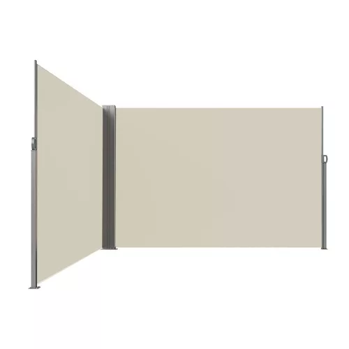 LUARO Side terrace awning 180x600cm beige
