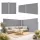 LUARO Side terrace awning 180x600cm grey