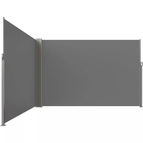 LUARO Side terrace awning 180x600cm grey