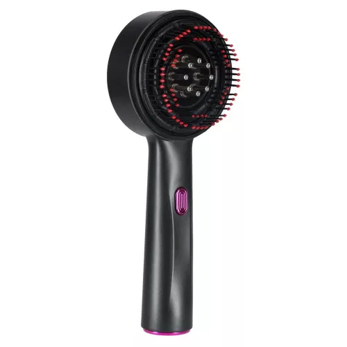 Head massager brush red light USB black
