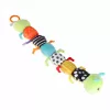 Interactive educational plush caterpillar