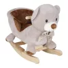 Rocking teddy bear plush rocker with seat