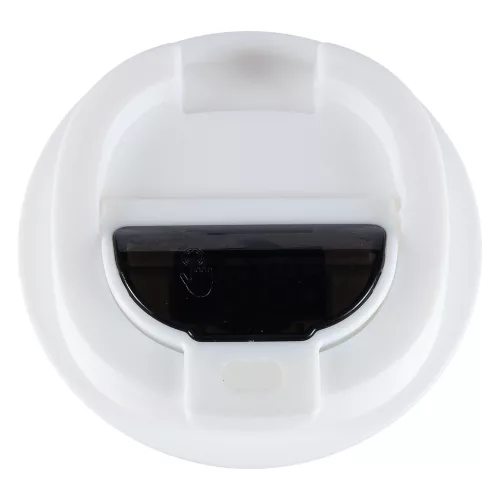 Thermal mug with mouthpiece LED thermos 500ml white