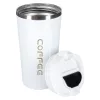 Thermal mug with mouthpiece LED thermos 500ml white