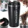 Thermal mug with mouthpiece LED thermos 500ml black