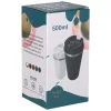 Thermal mug with mouthpiece LED thermos 500ml black