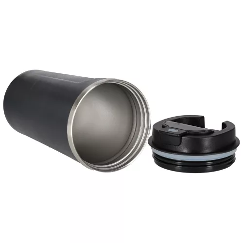 Thermal mug with mouthpiece LED thermos 500ml black