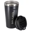 Thermal mug with mouthpiece LED thermos 500ml black