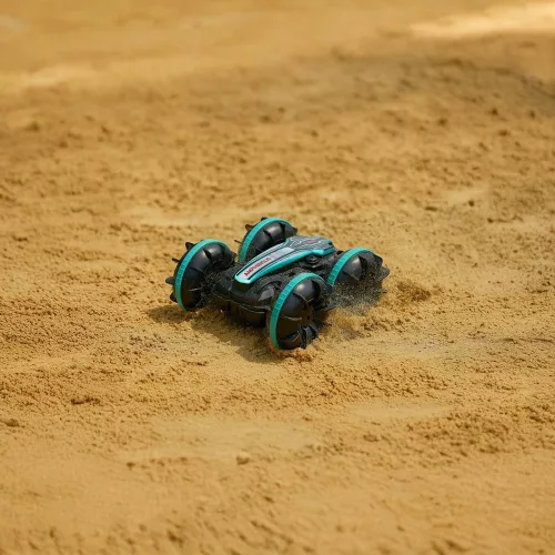 Amphibian RC car with gesture control 4x4 360