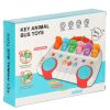 Educational bus pop-up animals keys