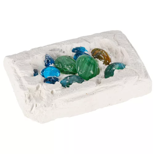 Excavation of diamond stones archaeological set